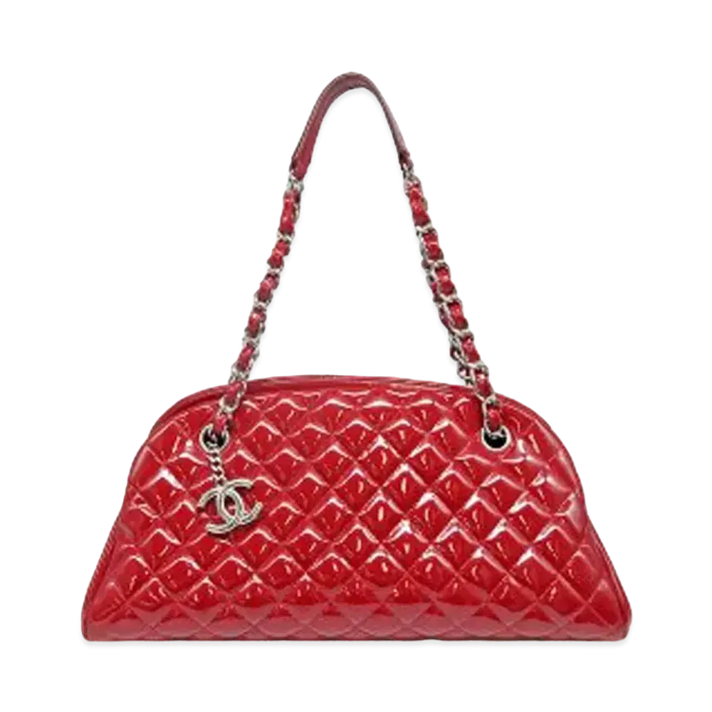 CHANEL Mademoiselle CC Chain Shoulder "Red"
