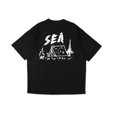 WIND AND SEA x POLeR Tee4 "Black"