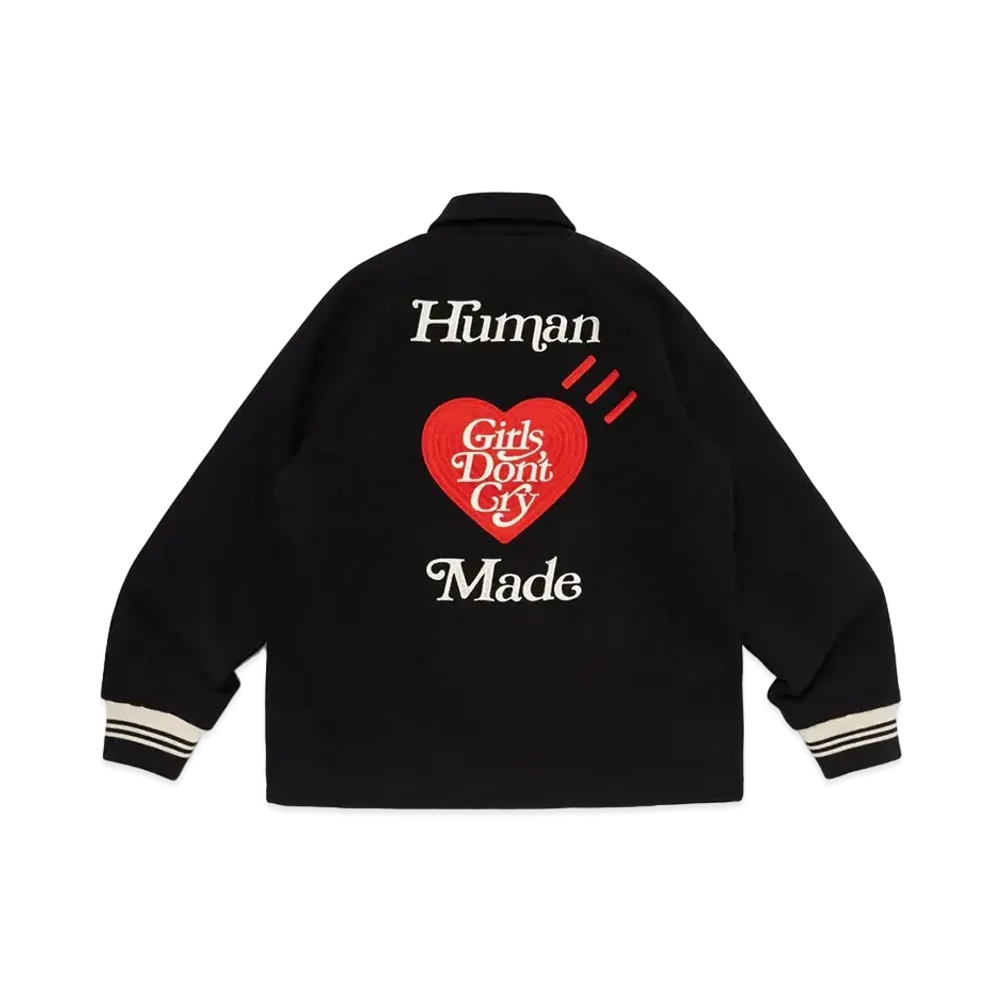 HUMAN MADE x Girls Don't Cry GDC Stadium Jacket "Black" / VERDY