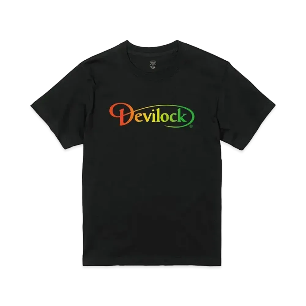 DEVILOCK DAIMLER RASTA LOGO T-SHIRT "BLACK"
