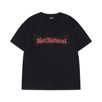 SPLR NOT NATURAL Oversized T-Shirt "Black"