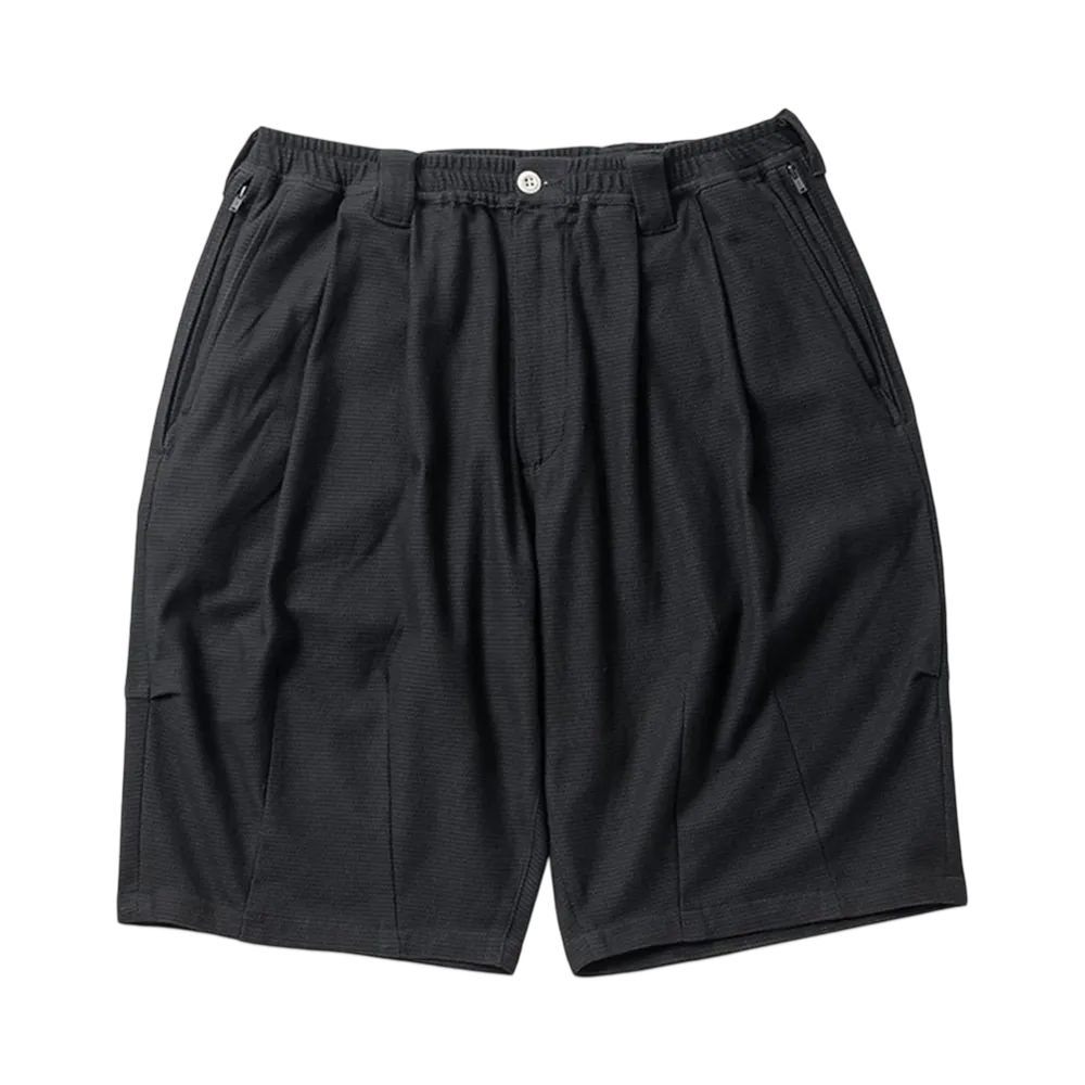TIGHTBOOTH Honeycomb Border Big Shorts "Black"
