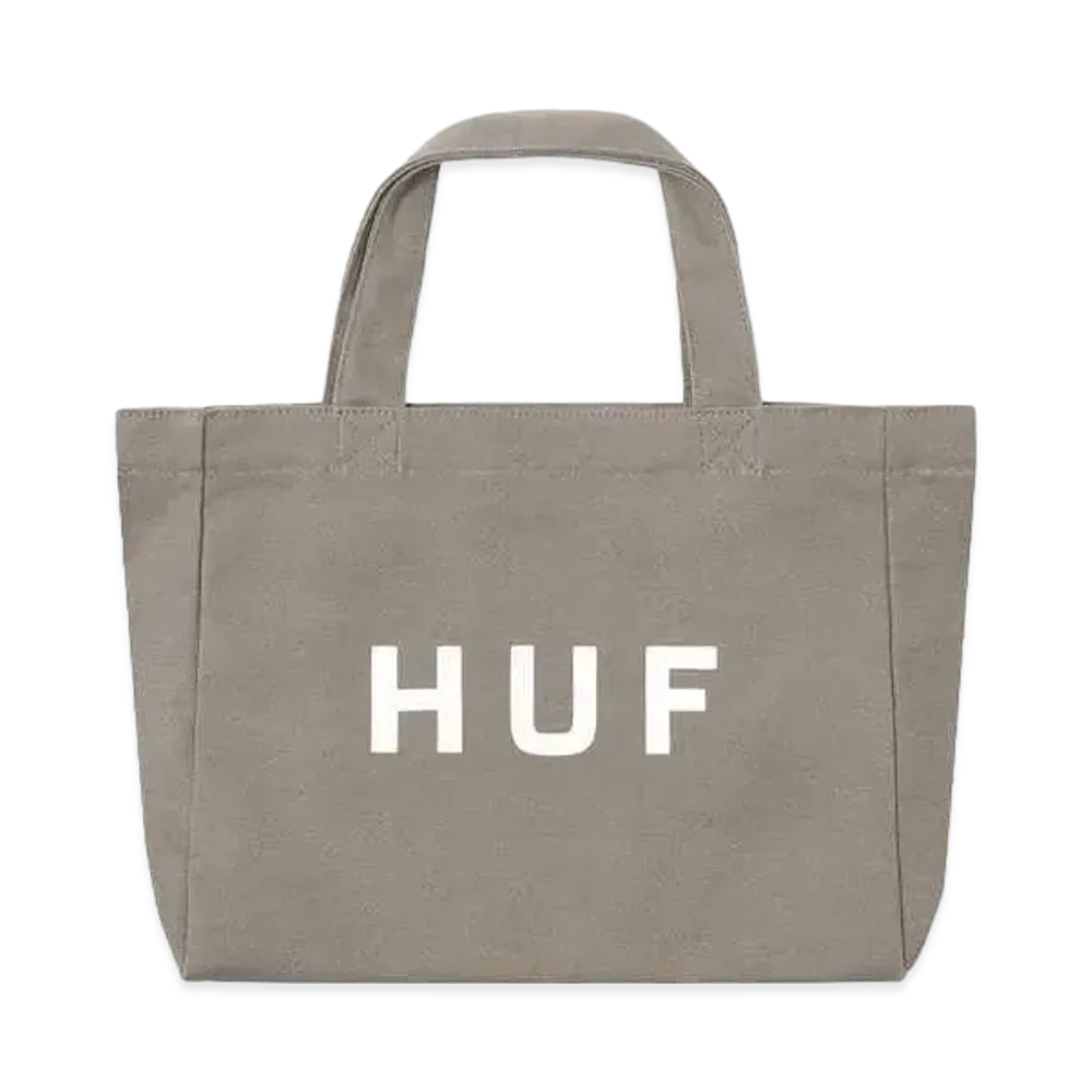 HUF OG Logo Tote Bag S "Greige"