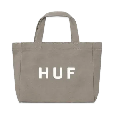 HUF OG Logo Tote Bag S "Greige"
