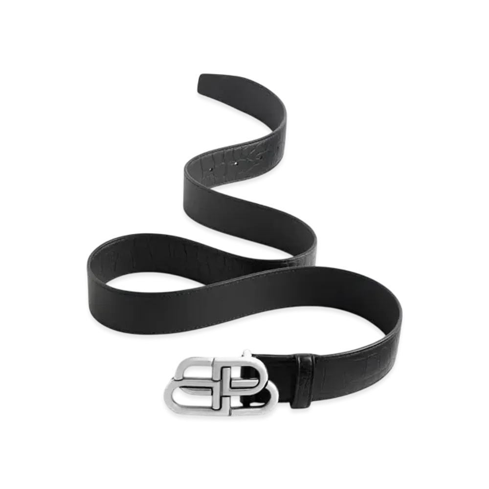 BALENCIAGA BB Large Belt "Black"