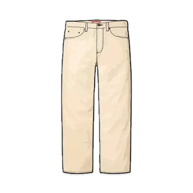 Supreme Regular Jean "Bleached" (25SS)