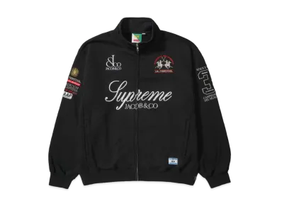 Supreme x La Martina Zip Up Sweatshirt "Black"