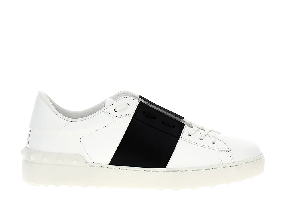 Valentino Garavani open Sneakers "White/Black"