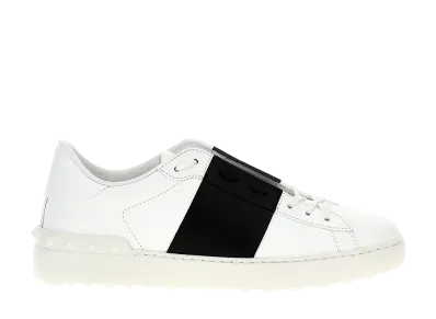 Valentino Garavani open Sneakers "White/Black"