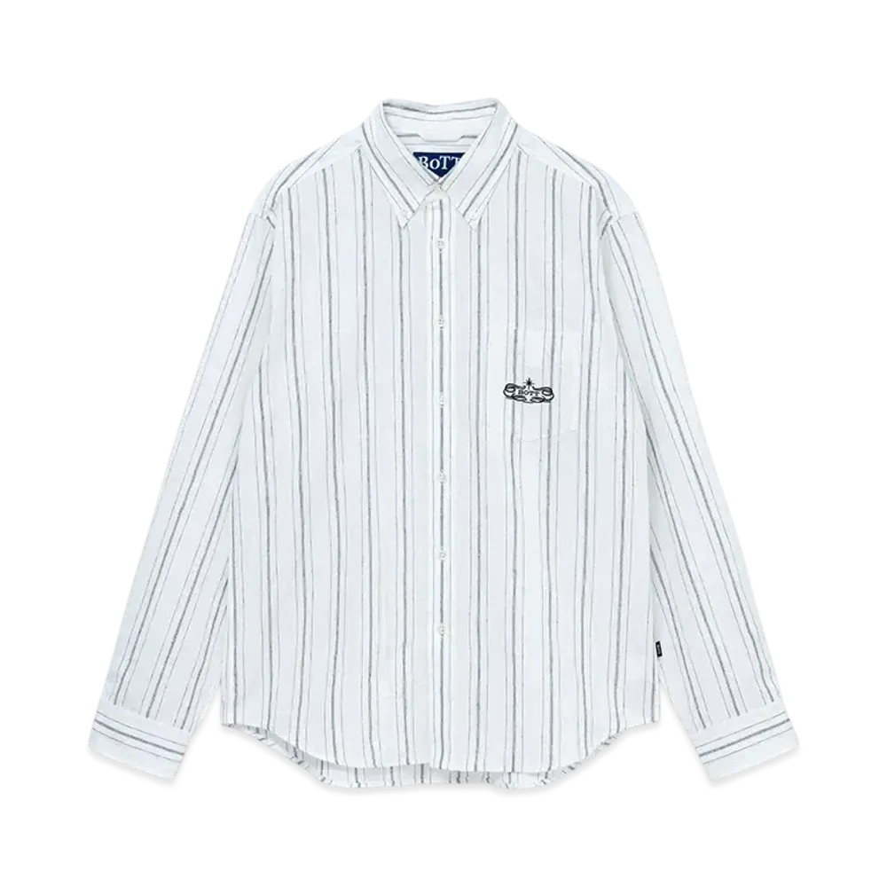 BoTT Lightweight Stripe Shirt "Cream"