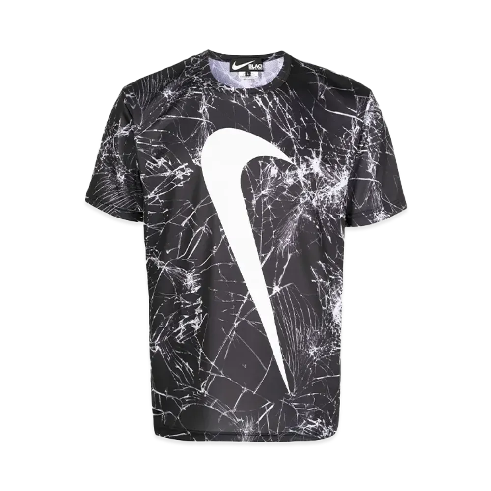 BLACK COMME des GARCONS Print Tee "White"