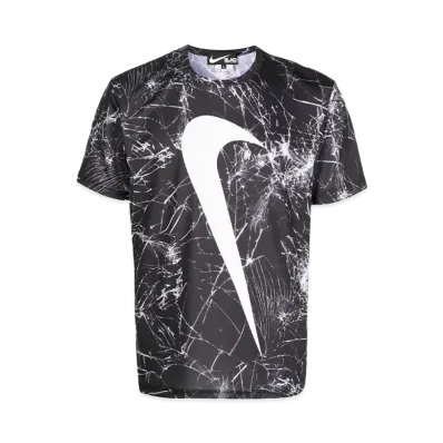 BLACK COMME des GARCONS Print Tee "White"