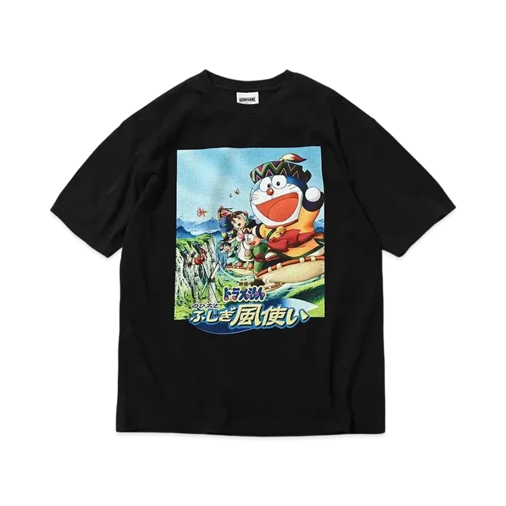 HOME GAME 映画ドラえもん \ 2003 のび太とふしぎ風使いTEE "BLACK"