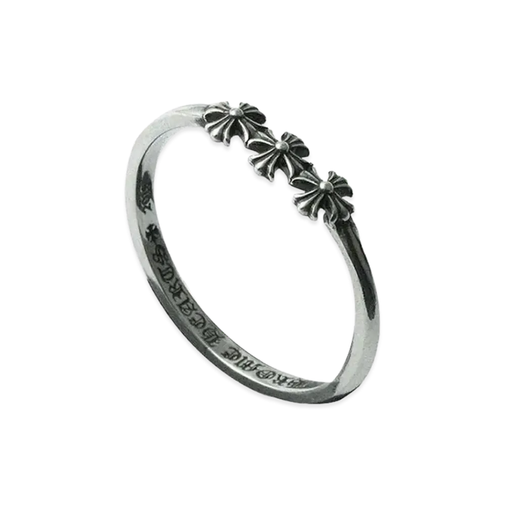 Chrome Hearts Bubblegum 3 CH Plus Ring "Silver"