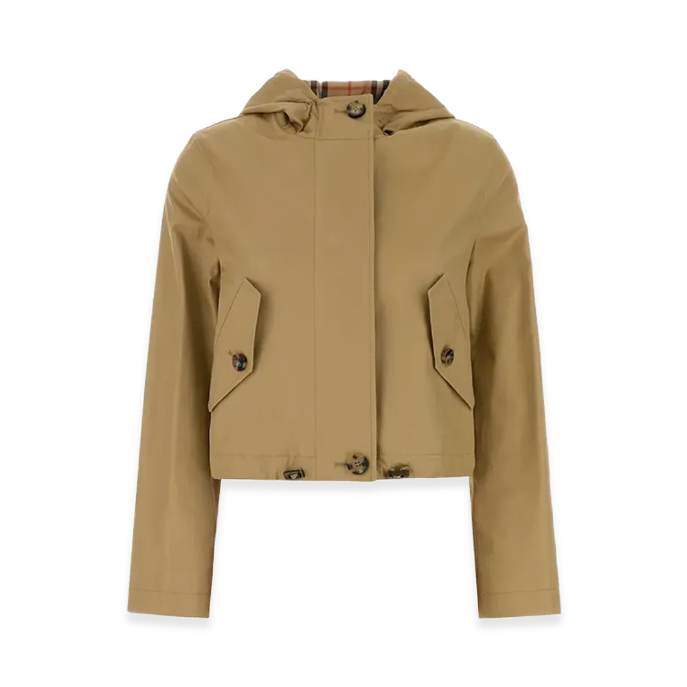 Burberry Women's Gabardine Jacket "Beige"