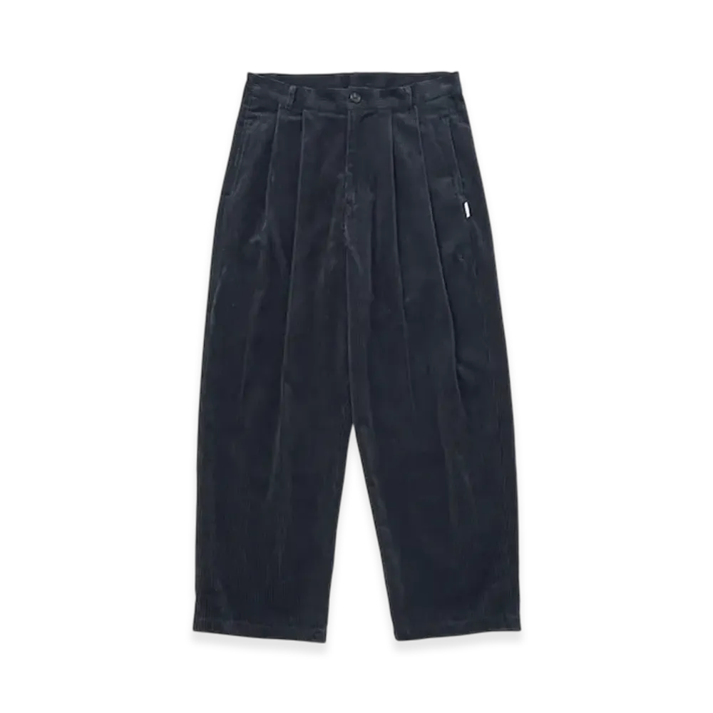 TTTMSW Corduroy 2 Tuck Pants "Black"