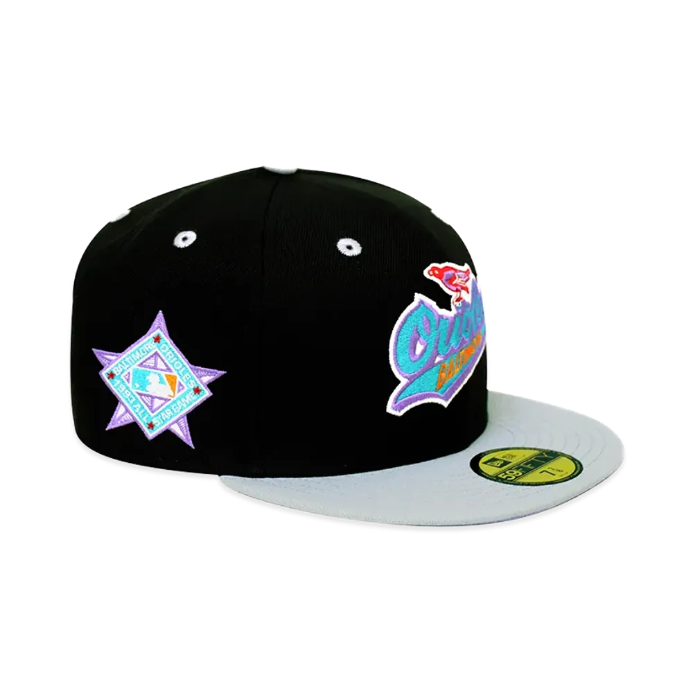 NEW ERA x THE CAP THE CAP 59Fifty Vivid Code Baltimore Orioles "Black/Gray"