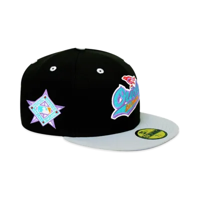 NEW ERA x THE CAP THE CAP 59Fifty Vivid Code Baltimore Orioles "Black/Gray"