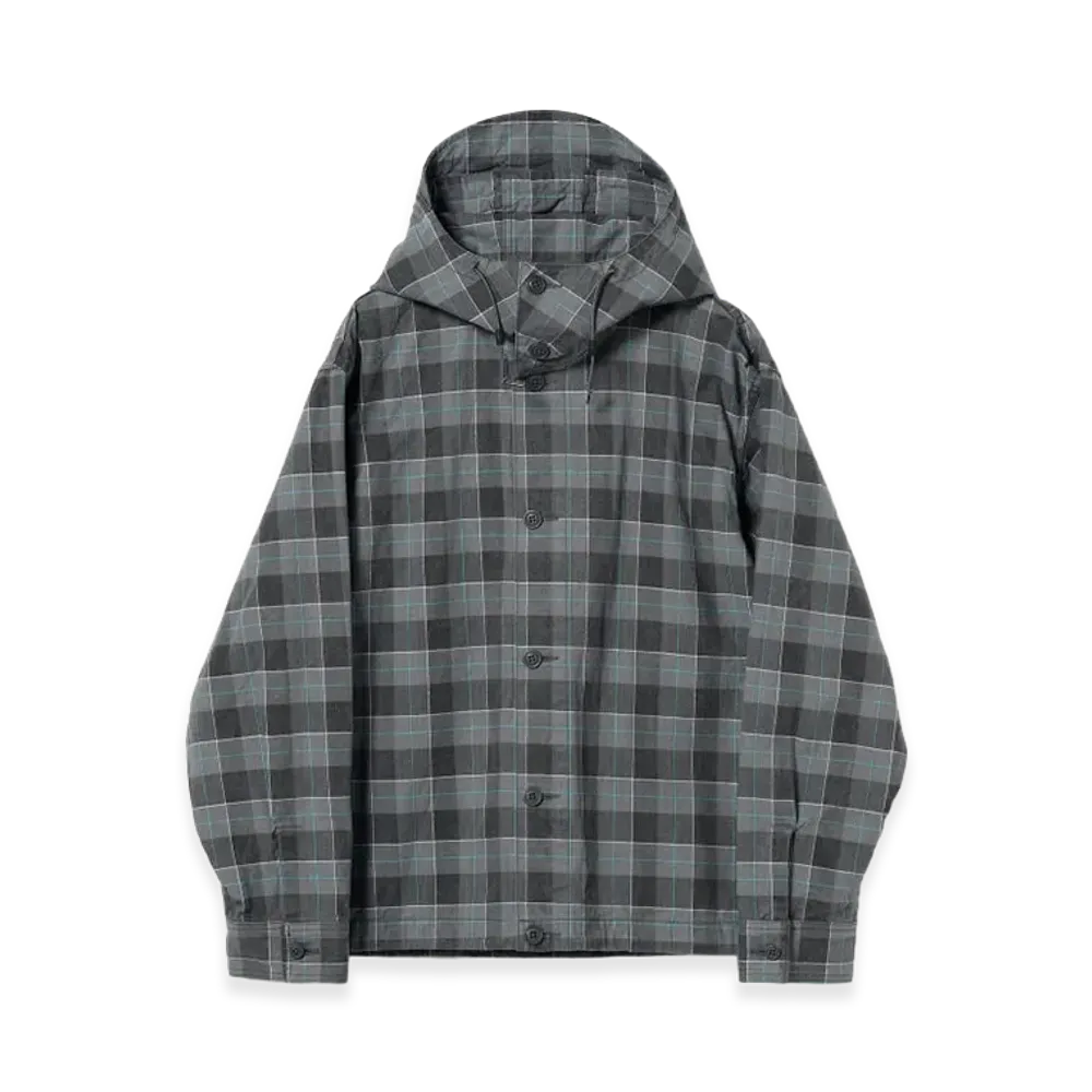 BEAMS FUTURE ARCHIVE Hooded Shirt "Grey"