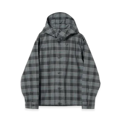 BEAMS FUTURE ARCHIVE Hooded Shirt "Grey"