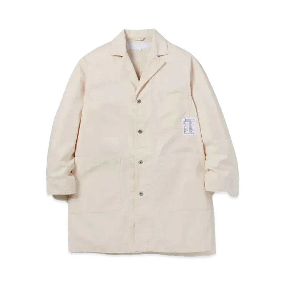 NEIGHBORHOOD BW . Shop Coat "White"
