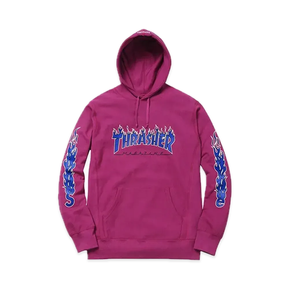 Supreme x THRASHER Hooded Sweatshirt "Purple"