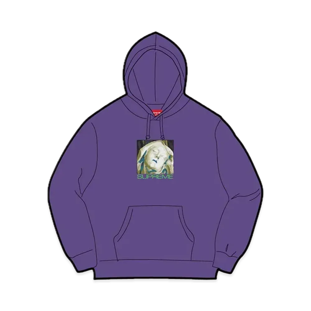 Supreme Ecstasy Hooded Sweatshirt "Dusty Purple"