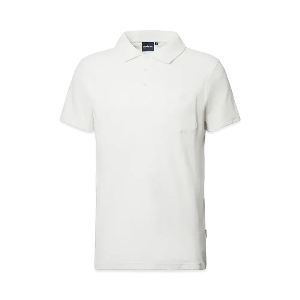 Barbour Cowes Pile Polo Shirt (Regular Fit) "Beige"