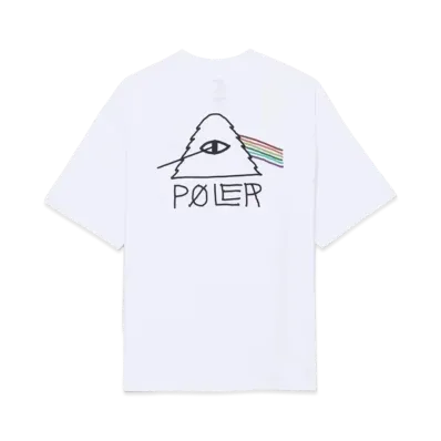 POLeR Psychedelic Relax Fit SS Tee "White"