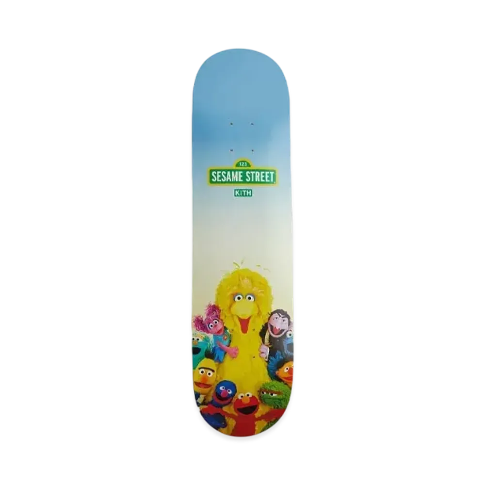 Kith x Sesame Street Just US Skatedeck "Multi"