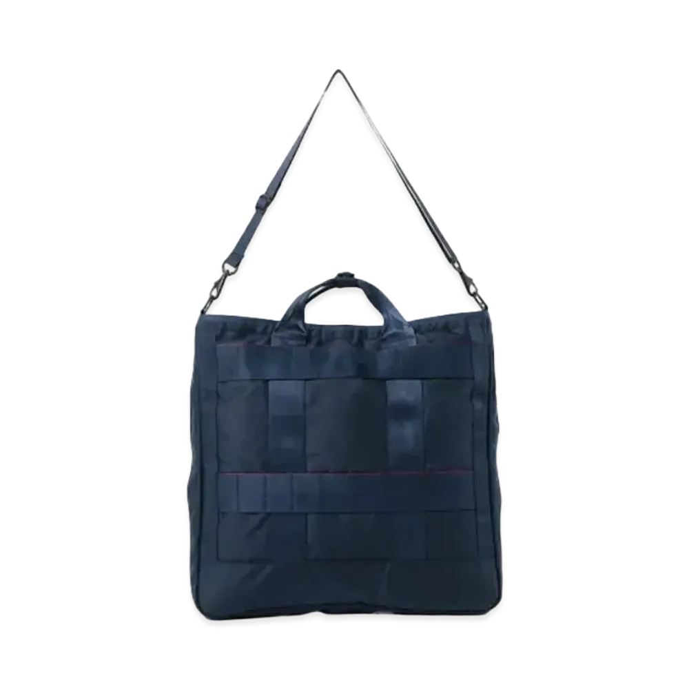 BEAMS PLUS x BRIEFING Cockpit Bag "Navy"