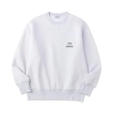 POET MEETS DUBWISE PMD Logo OP Sweat "Ash Grey"