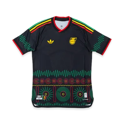 adidas Soccer Jamaica 2026 Away Authentic Jersey "Black"