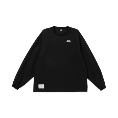 POLeR LS Tee Crew Neck Nylon "Black"