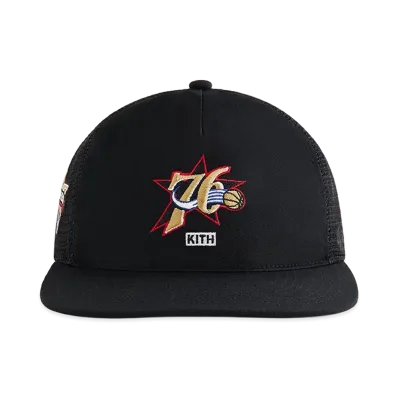 Kith x '47 x NBA All-Star Philadelphia 76ers Trucker Hat "Black"