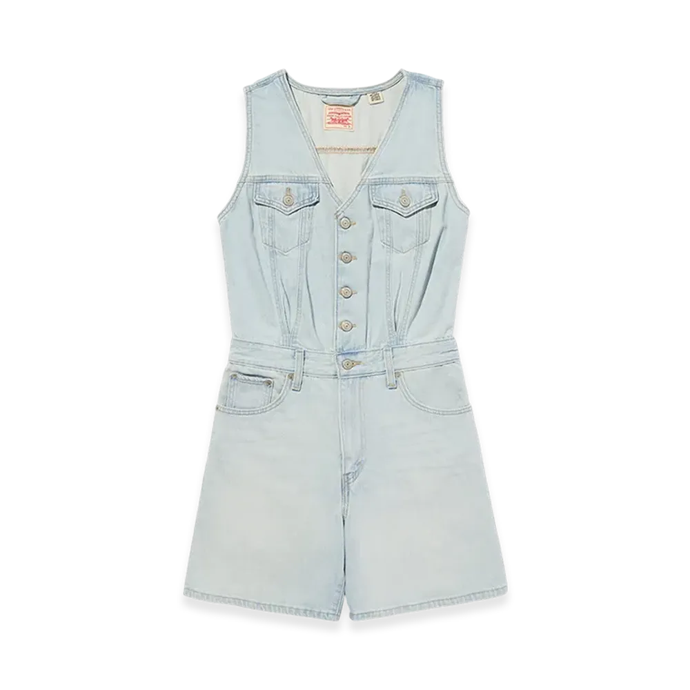Levi's Denim Romper "Light Blue"