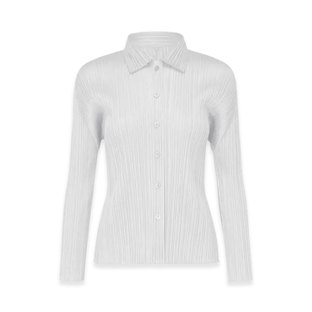 PLEATS PLEASE ISSEY MIYAKE Basics "Light Gray"