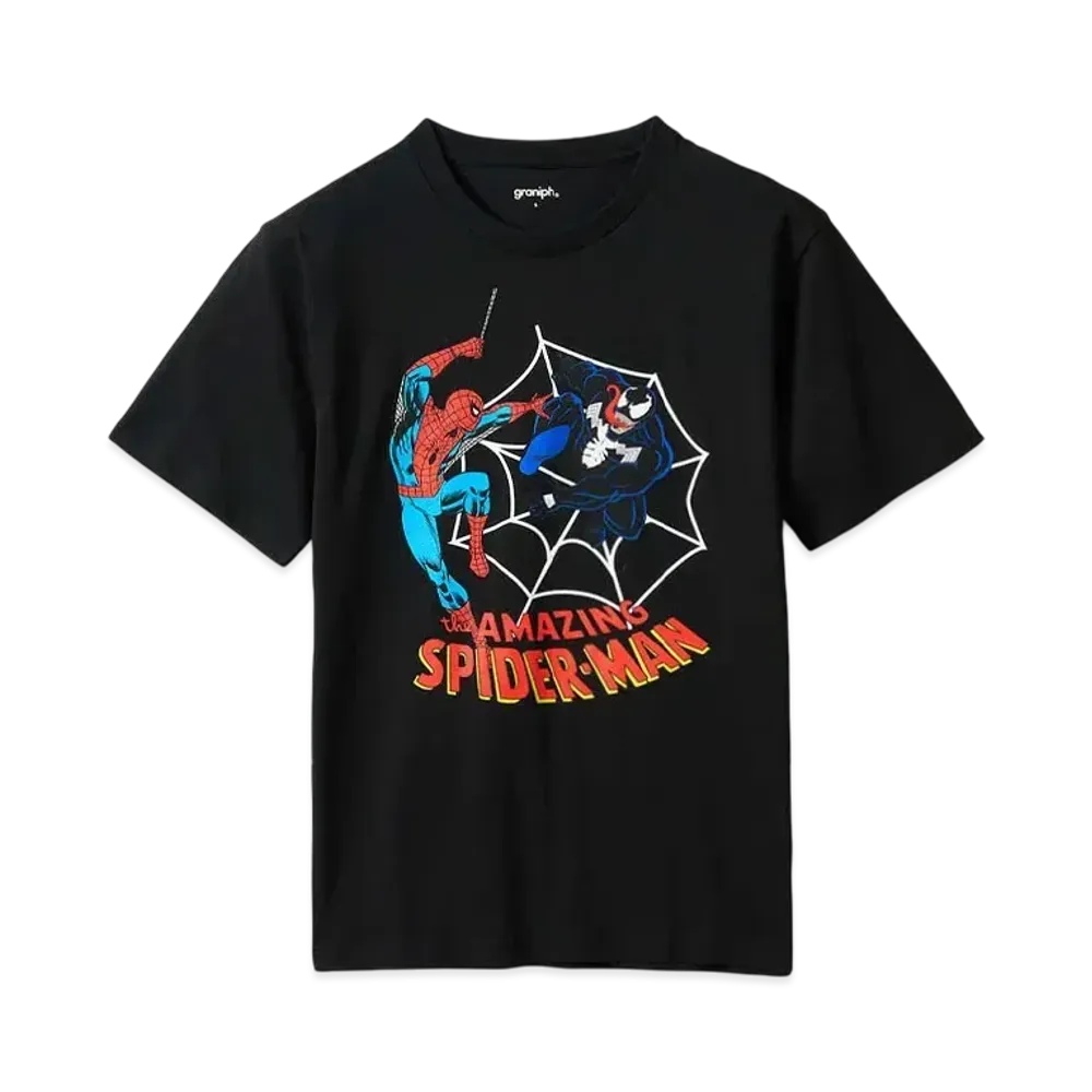 graniph x Spider Man VS Venom T-Shirt "Black"