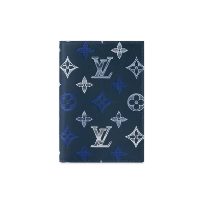Louis Vuitton Passport Cover Couverture Passeport "Monogram/Shadow"