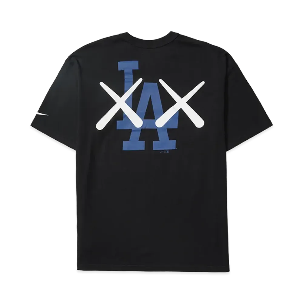 MLB x KAWS x Nike Fanatics Fest Elevated Max 90 Tee Los Angeles Dodgers "Black"