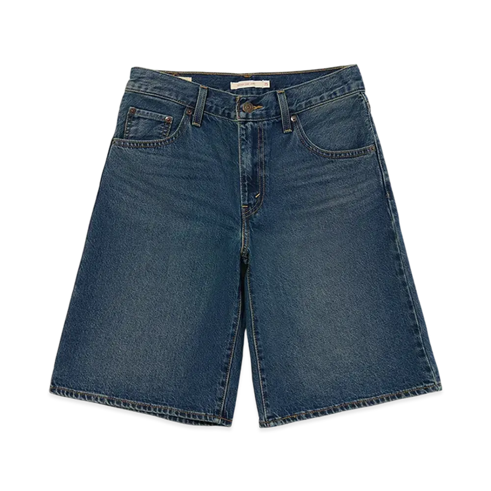 Levi's Baggy Dad Jeans Short "Dark Indigo"