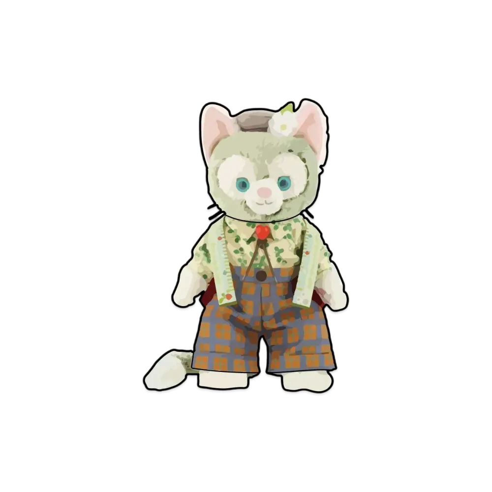 Disney Heartfelt Strawberry Gift Stuffed Animal Costume Gelatoni "Multi"