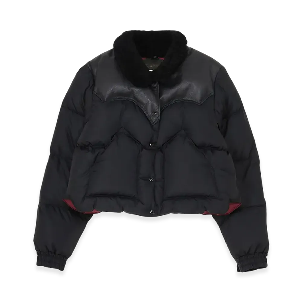 WILDSIDE YOHJI YAMAMOTO x Rocky Mountain Featherbed Annelle Jacket "Black"