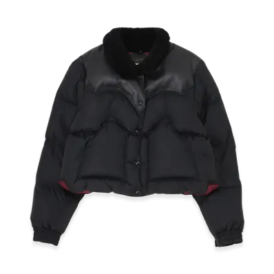 WILDSIDE YOHJI YAMAMOTO x Rocky Mountain Featherbed Annelle Jacket "Black"