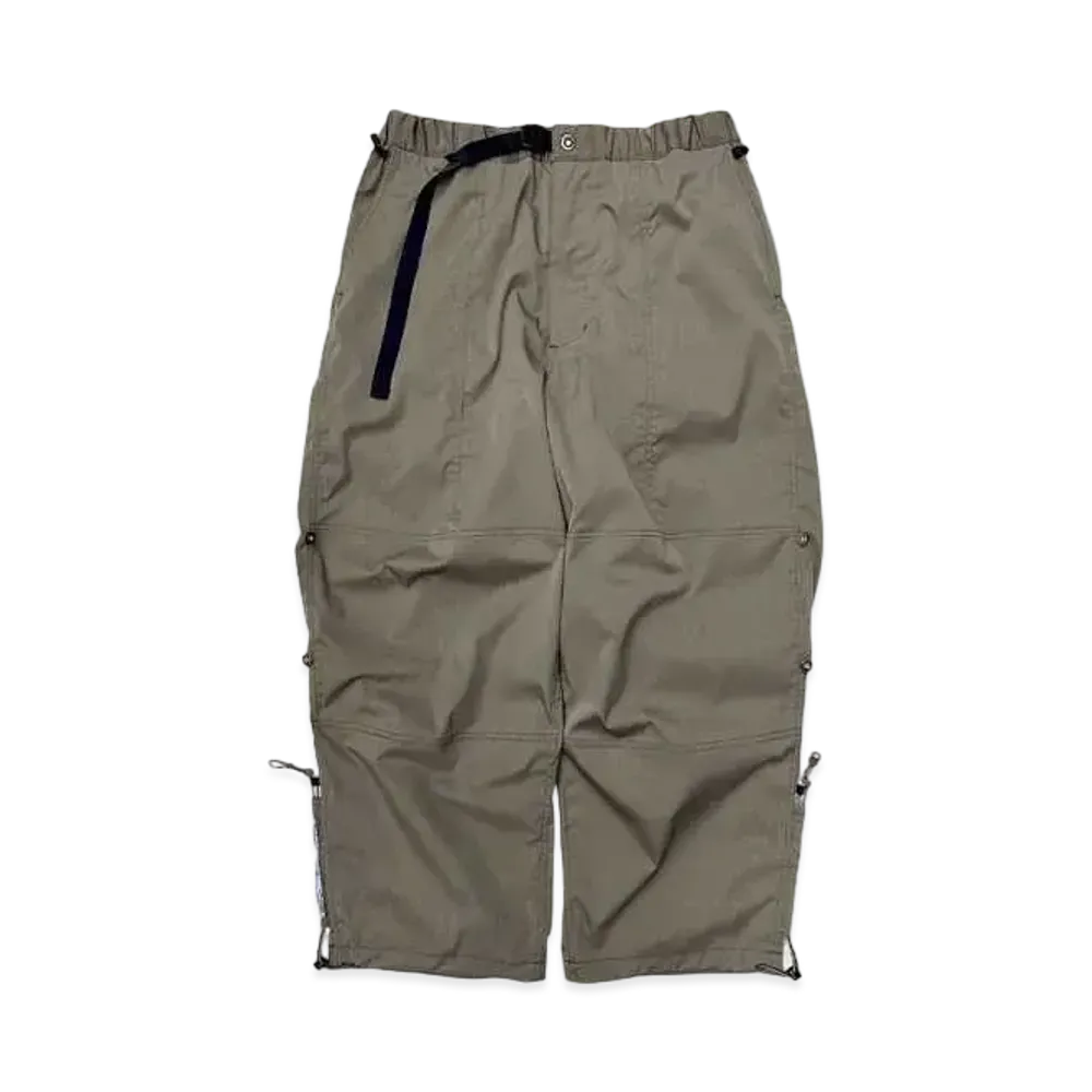 Poliquant THE CHANGING LENGTH SUPER WIDE PANTS "GREY"