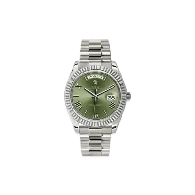 ROLEX Day-Date 40 Olive Green Dial 228239