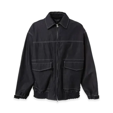COMME des GARCONS HOMME Light-Ounce Cotton Denim Blouson "Navy"