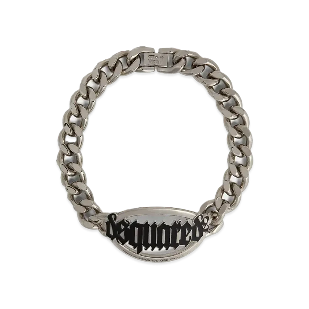 Dsquared2 Gothic Dsquared2 Choker "Palladium/Black"