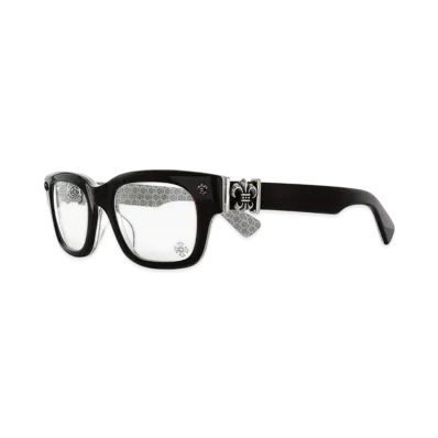 Chrome Hearts BANGADANG II 52 Coco White Cross Wellington "Black"