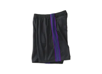 NEEDLES x JOINT WORKS H.D. Track Short - Poly Smoot "Black"